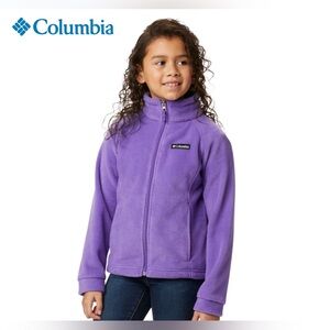Columbia Kids Purple Fleece Jacket